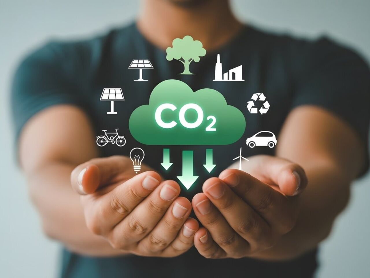 Leichter Rückgang der Emissionen